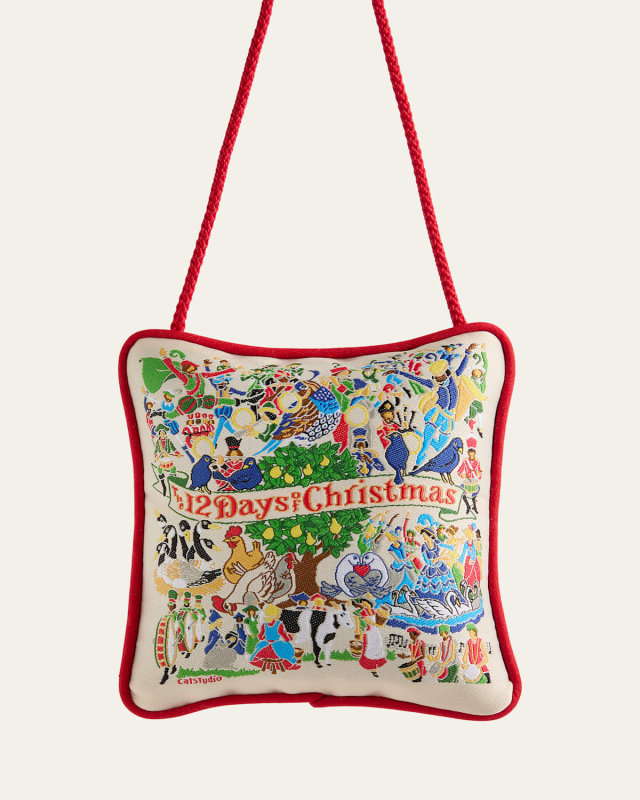12 Days of Christmas Mini Pillow Ornament
